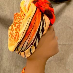Two Infinity Beautiful Scarves to tie and drape.